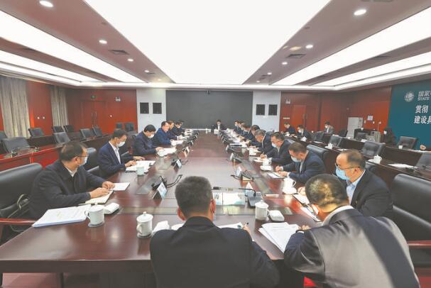 毛偉明董事長、辛保安總經(jīng)理赴國網(wǎng)新疆電力調(diào)研