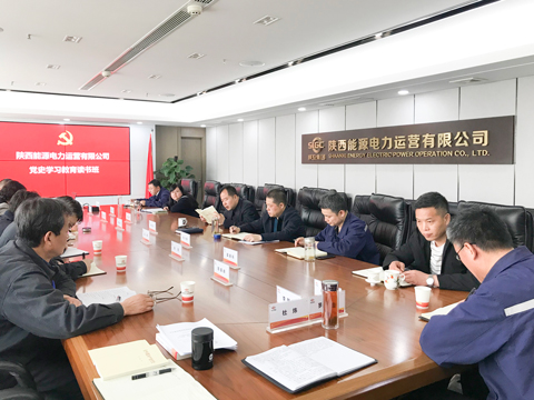 全員讀黨史、堅定跟黨走：陜投集團(tuán)電力運(yùn)營公司全員黨史學(xué)習(xí)讀書活動扎實(shí)開展