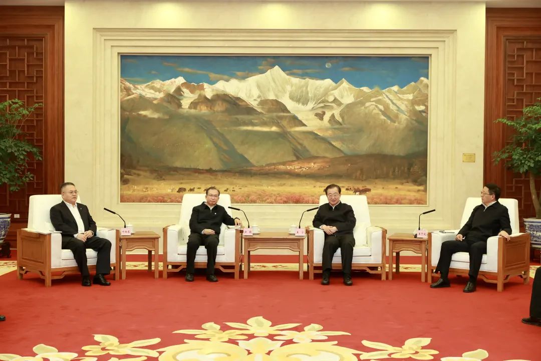 華電集團(tuán)董事長(zhǎng)江毅、總經(jīng)理葉向東拜會(huì)云南省委書(shū)記王寧、省長(zhǎng)王予波