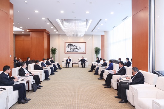 華能集團有限公司總經(jīng)理、黨組副書記鄧建玲會見淄博市委書記馬曉磊