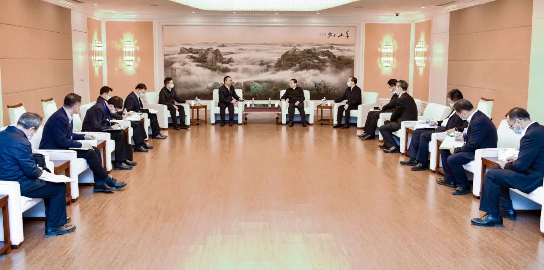 鄒磊、劉明勝拜會遼寧省委書記郝鵬、省長李樂成