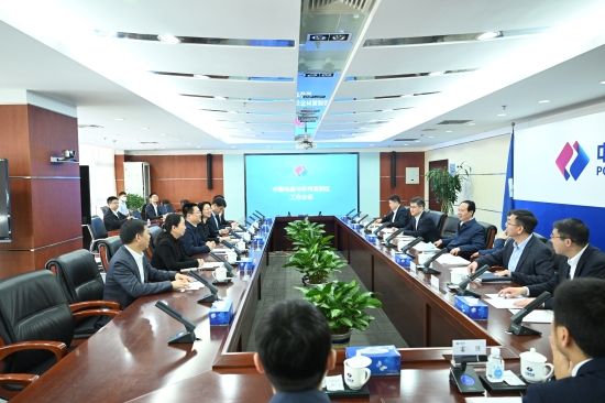 中國電建黨委書記、董事長丁焰章會見蘇州高新區(qū)黨工委書記毛偉