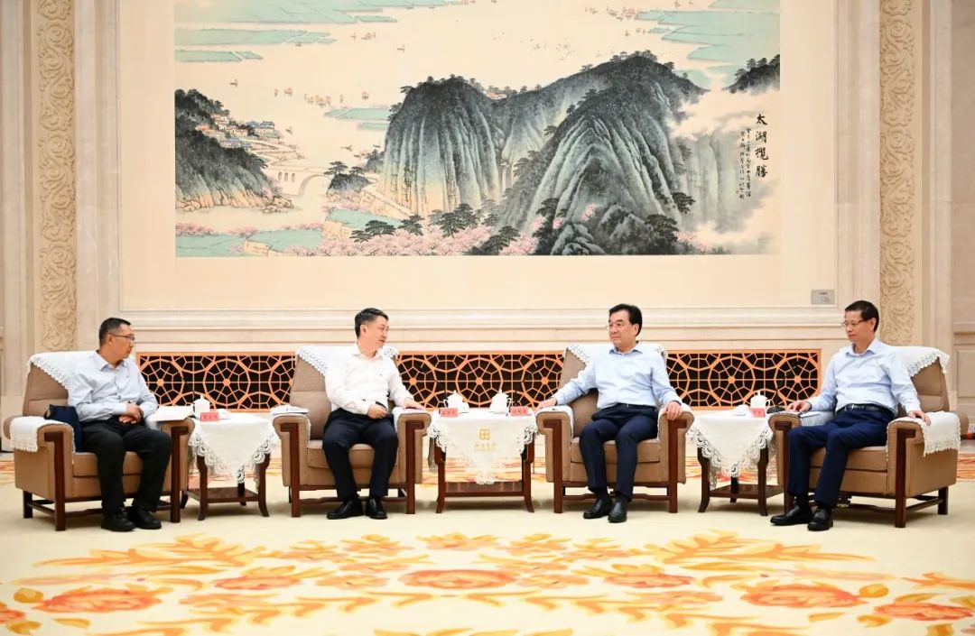 華能集團(tuán)黨組書記、董事長溫樞剛拜會江蘇省委書記信長星、省長許昆林