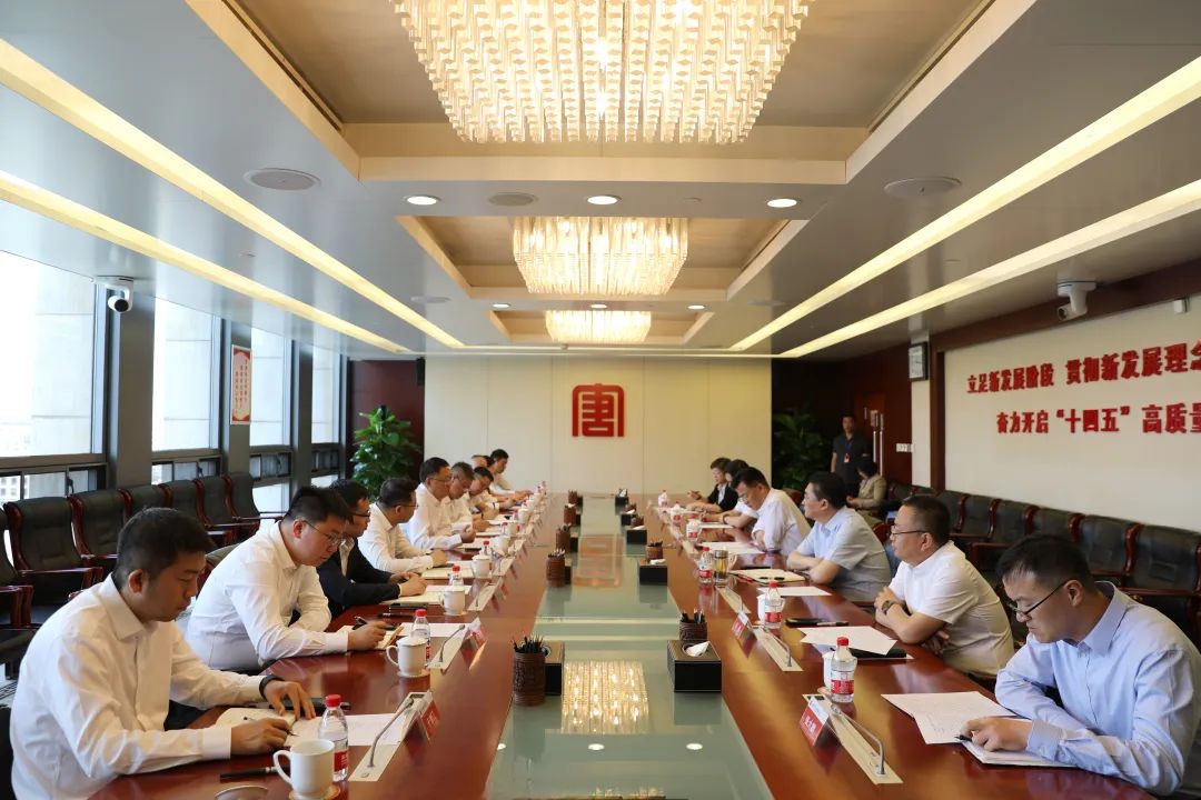 中建一局黨委書(shū)記、董事長(zhǎng)吳愛(ài)國(guó)拜會(huì)大唐國(guó)際黨委書(shū)記、董事長(zhǎng)王順啟