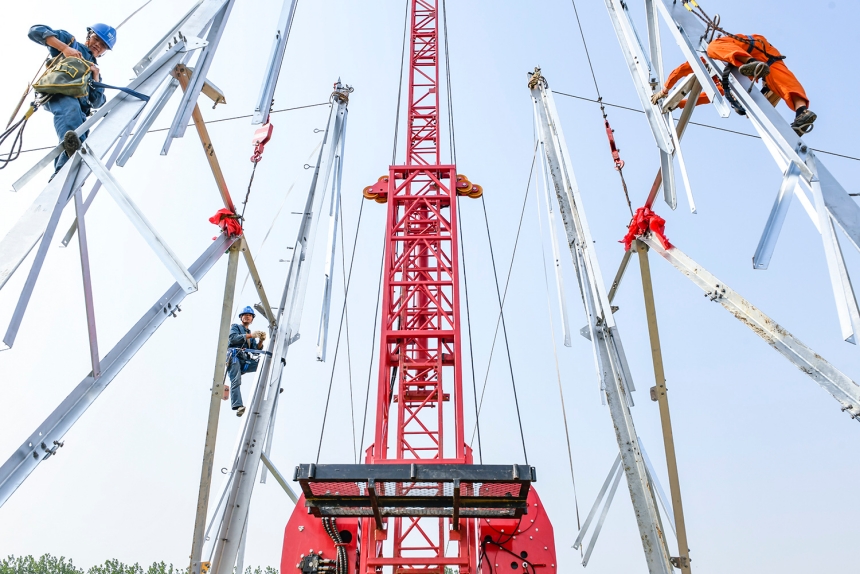 基建“兩個標準化”在荊州落地見效，仙桃220千伏復(fù)州變電站順利建成投運！