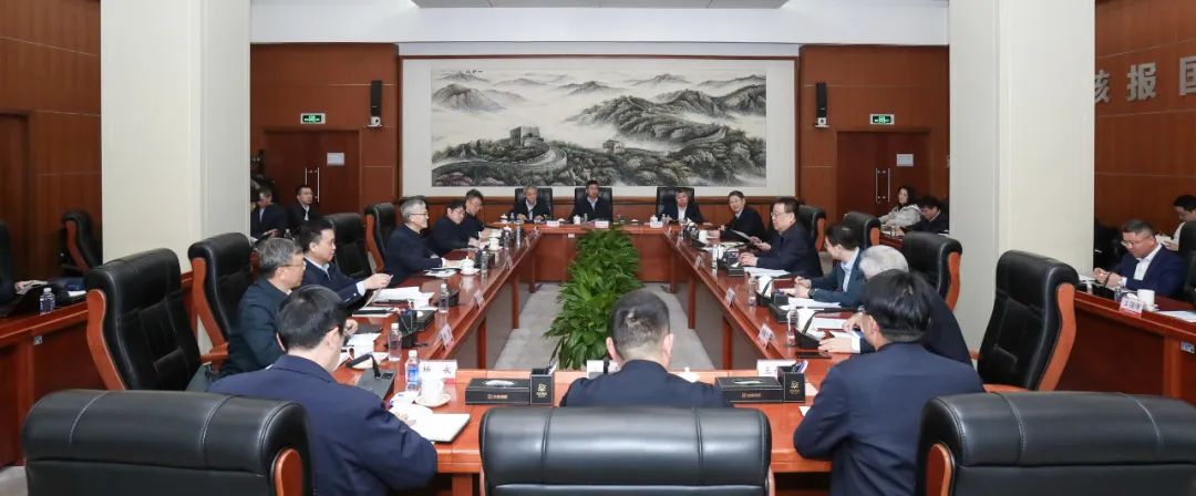 中核集團(tuán)會(huì)見(jiàn)東方電氣集團(tuán)總經(jīng)理、黨組副書(shū)記張彥軍一行