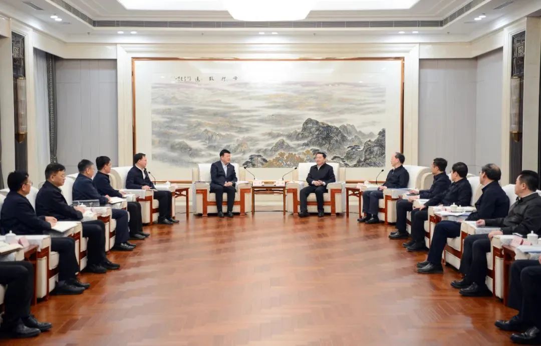大唐集團黨組書記呂軍、總經(jīng)理張傳江拜會遼寧省委書記郝鵬、省長李樂成